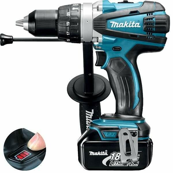 Акумуляторний ударний шурупокрут Makita DHP 458 RFJ