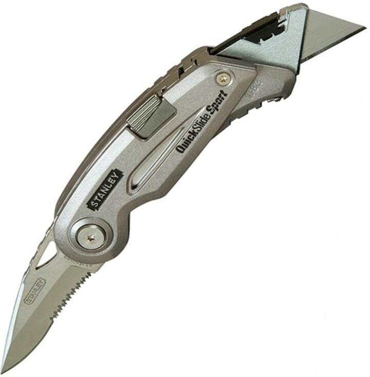Ніж складний з двома лезами Stanley QUICKSLIDE SPORT UTILITY KNIFE (0-10-813)