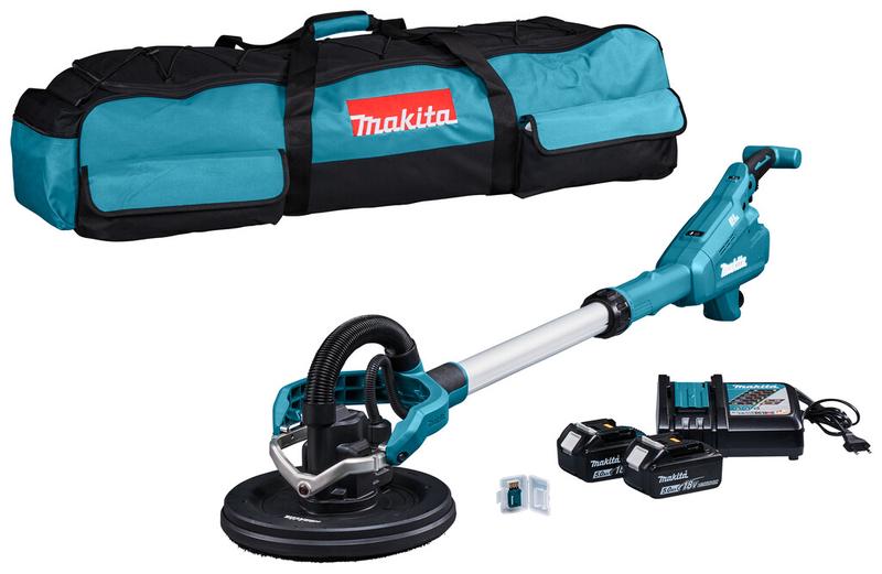 Акумуляторна шліфувальна машина для стін Makita LXT DSL801RTEU