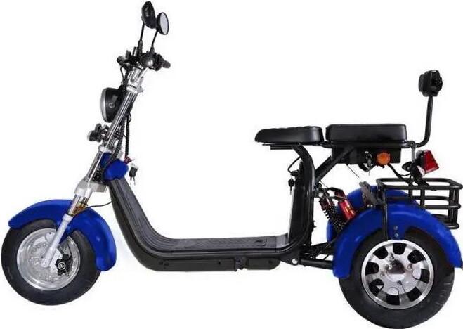 Електроскутер триколісний HECHT COCIS MAX BLUE