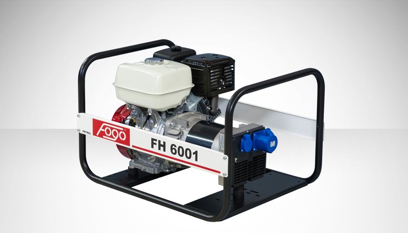 Генератор 5.6 кВт Fogo FH6001 бензиновий (FH 6001) 34349