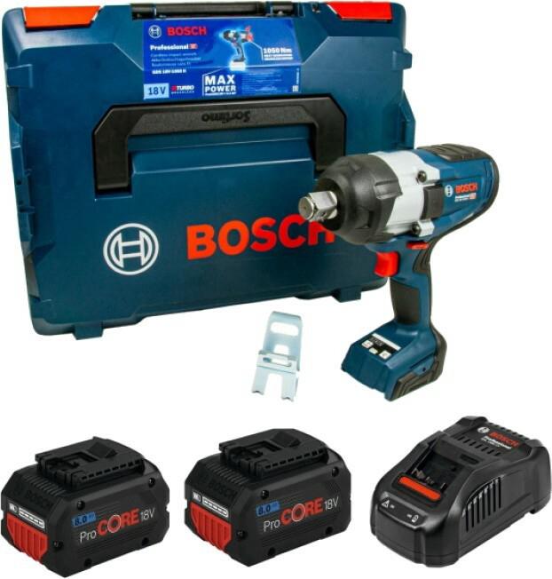 Акумуляторний ударний гайковерт Bosch GDS 18V-1050 H Professional (06019J8502)