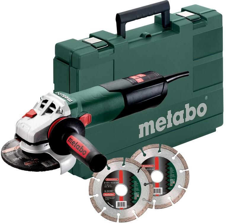 Болгарка КШМ Metabo W 13-125 Quick Set (603627510)
