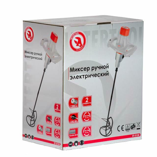 Міксер ручний електричний Intertool DT-0130