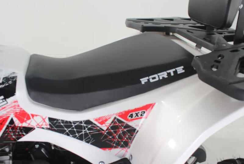 Квадроцикл Forte ATV125F (біло-червоний) (124596)