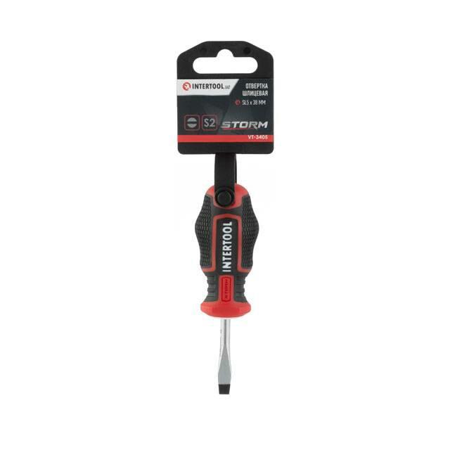 Викрутка SL5х38 мм Intertool VT-3405