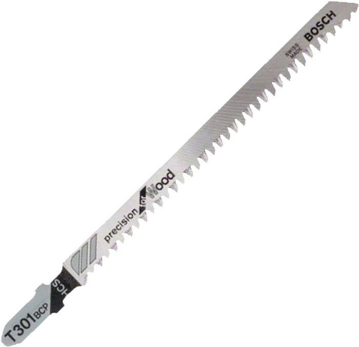 Пилки для лобзика Bosch T 301 BCP Precision for Wood HCS (2608633A40) 25 шт