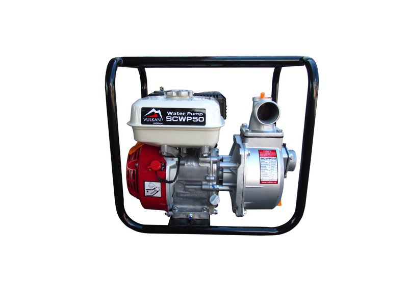 Мотопомпа бензинова Vulkan SCWP50H для чистої води з двигуном Honda GX 160 81496