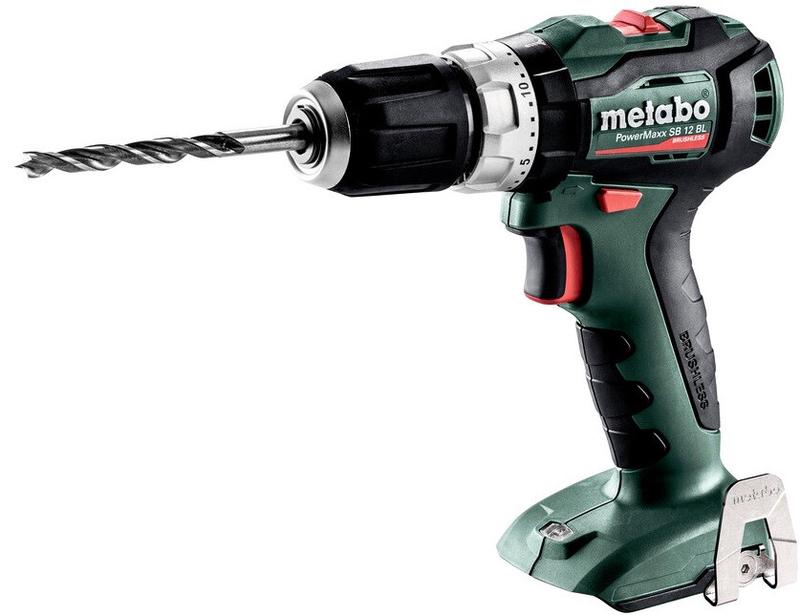 Акумуляторний ударний шурупокрут Metabo PowerMaxx SB 12 BL каркас (601077890) (без акумулятора і ЗП)
