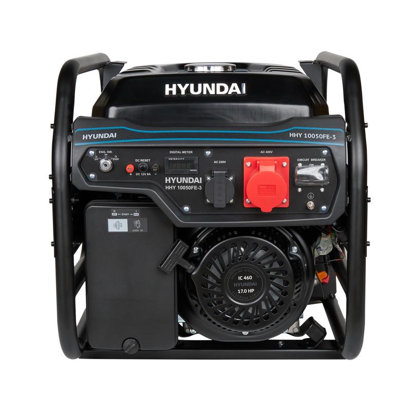 Бензиновий генератор Hyundai HHY 10050FE-3