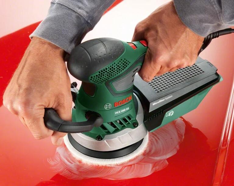 Ексцентрикова шліфмашина Bosch PEX 400 AE (06033A4000)