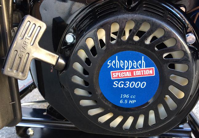Бензиновий генератор Scheppach SG 3000