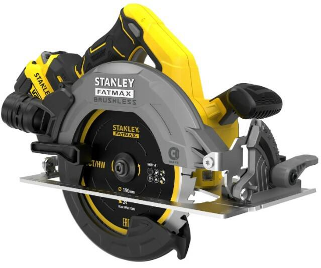 Акумуляторна дискова пилка Stanley FatMax SFMCS550M2K