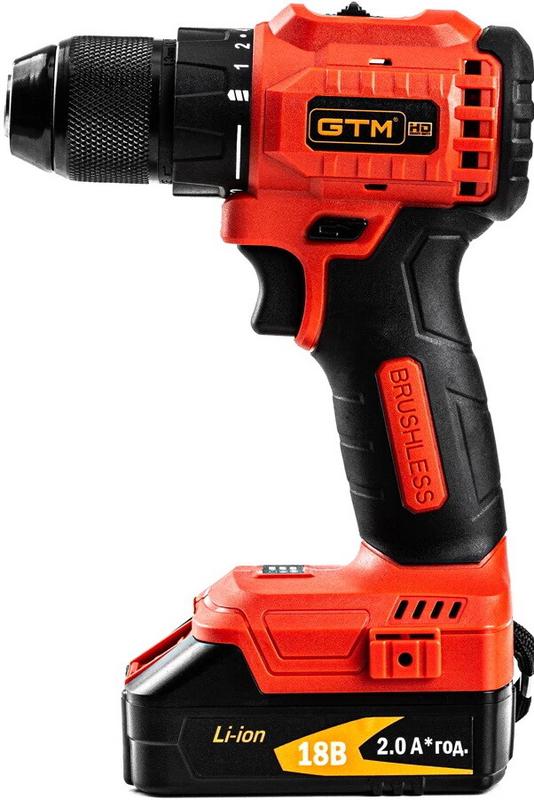 Акумуляторний дриль-шурупокрут GTM DS18/50BL (2897)