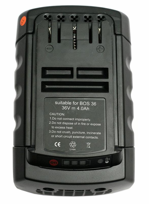 Акумулятор PowerPlant для шурупокрутів та електроінструментів BOSCH GD-BOS-36, 36 V, 4 Ah, Li-Ion (DV00PT0005)