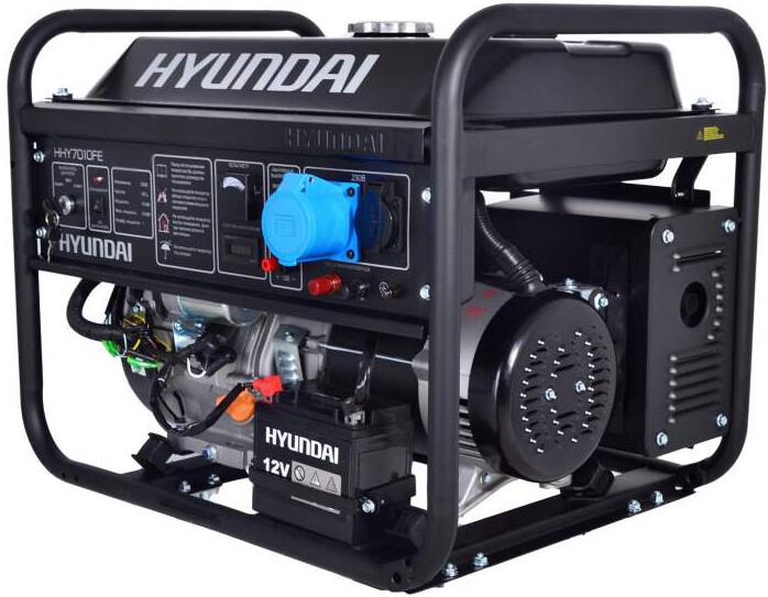 Двопаливний генератор Hyundai HHY 7010FE
