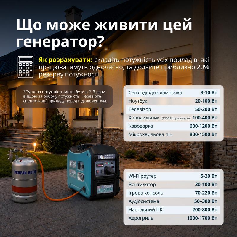Інверторний газобензиновий генератор KS 2000iG S