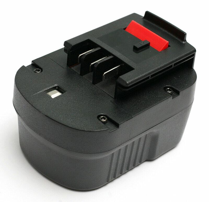Акумулятор PowerPlant для шурупокрутів та електроінструментів BLACK   DECKER GD-BD-12 (B), 12 V, 2 Ah, NICD (DV00PT0025)