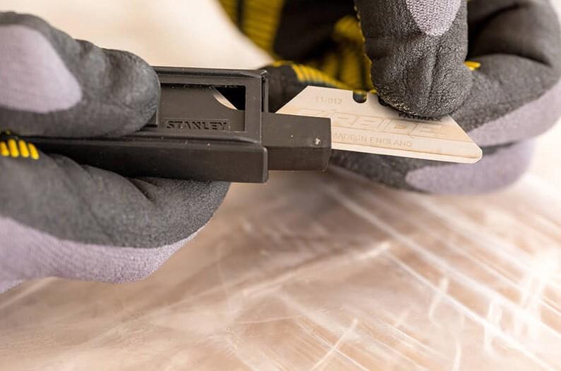 Леза запасні Stanley трапецевідние із заДиск леними кутами, 10 шт. (FMHT11012-2)
