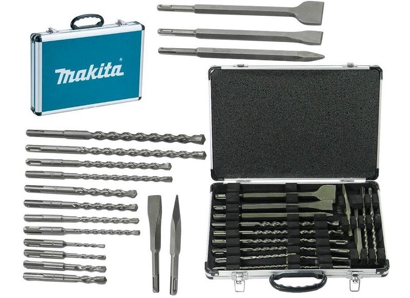Набір бурів Makita SDS-Plus (D-42444) 17 шт