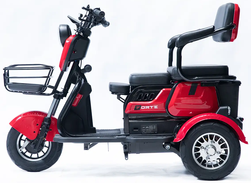 Акумуляторний трицикл Forte Family-P600 (червоний) (145226)