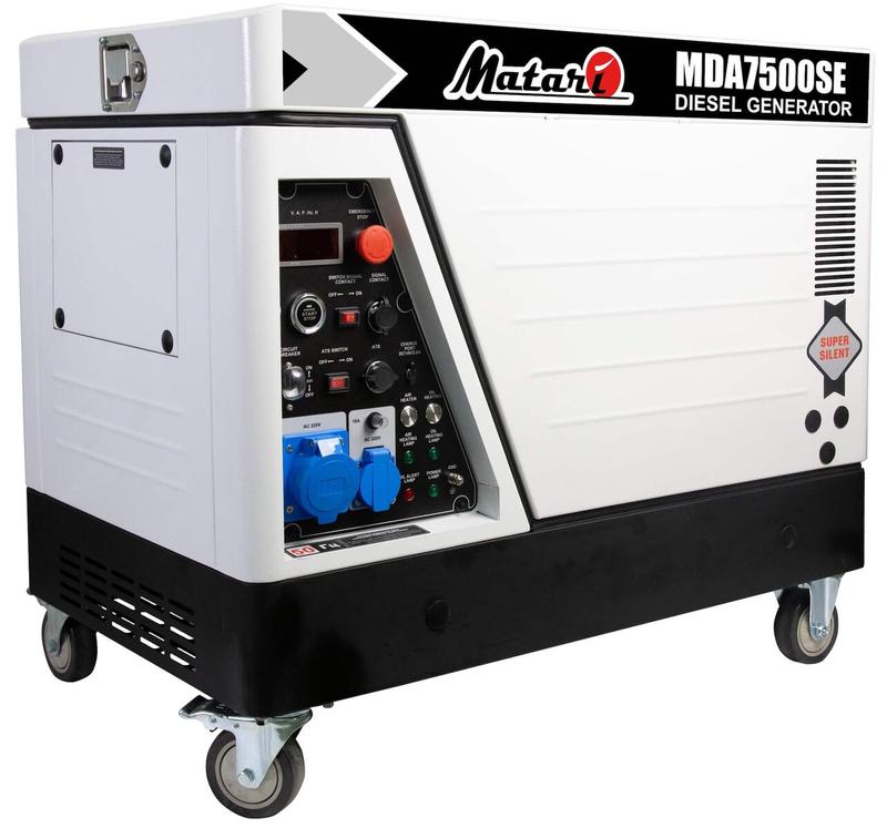 Дизельний генератор Matari MDA7500SE-ATS