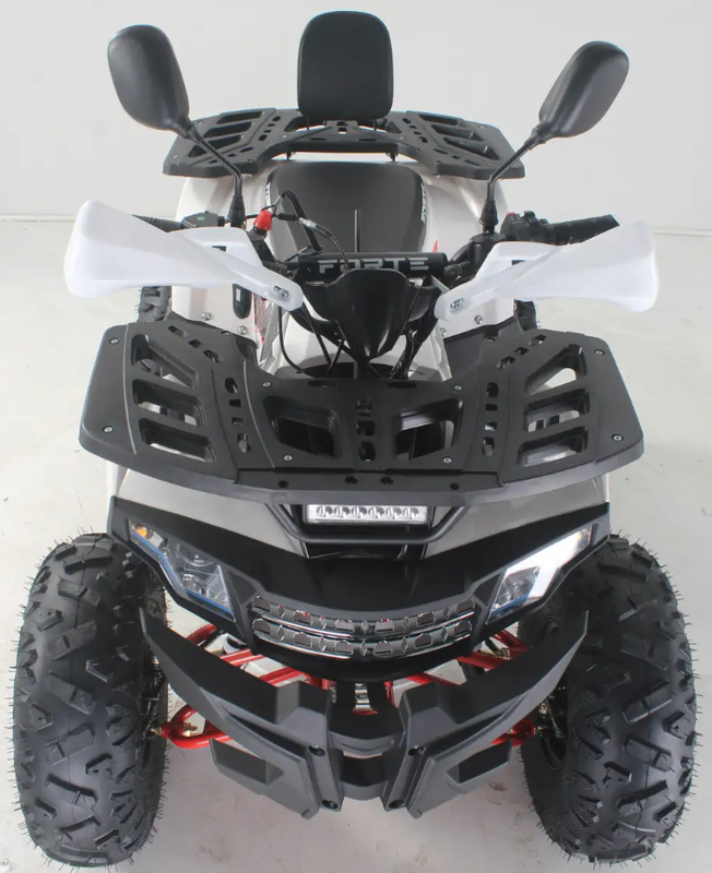 Квадроцикл Forte ATV125F (біло-червоний) (124596)