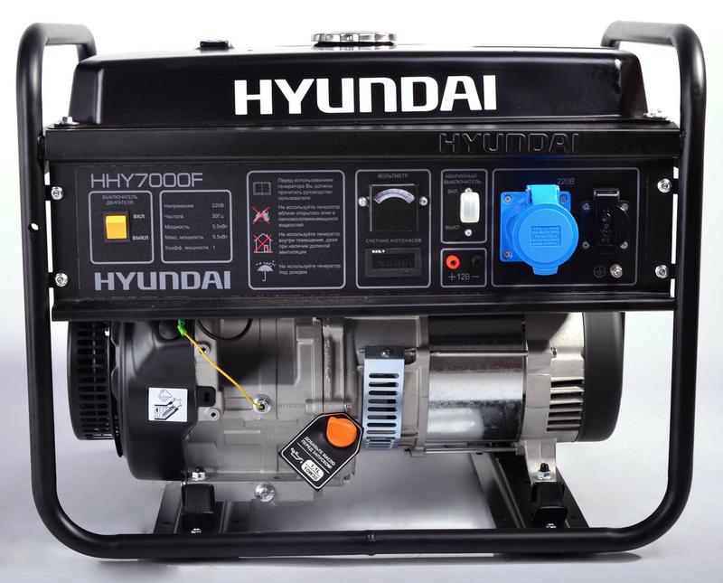 Бензиновий генератор Hyundai HHY 7000F