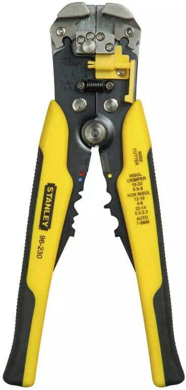 Щипці STANLEY FatMax для зняття ізоляції з дротів 0,2 - 6 кв. мм (FMHT0-96230)