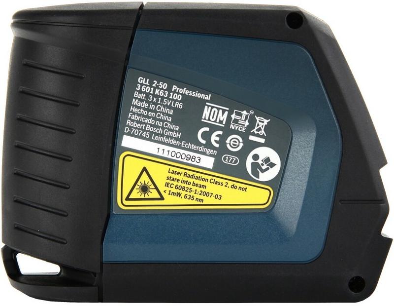 Лінійні лазери (будівник площин) Bosch GLL 2-50 + BM1 в L-Boxx (0601063108)