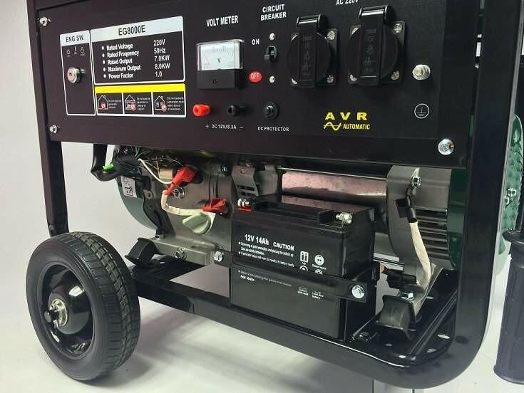 Генератор бензиновий Iron Angel EG 8000E