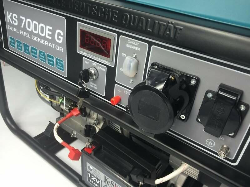 Двопаливний генератор Konner Sohnen KS 7000E G