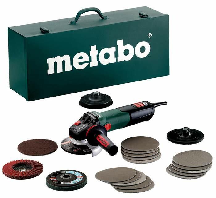 Кутова шліфувальна машина Metabo WEV 15-125 Quick Inox (600572500)