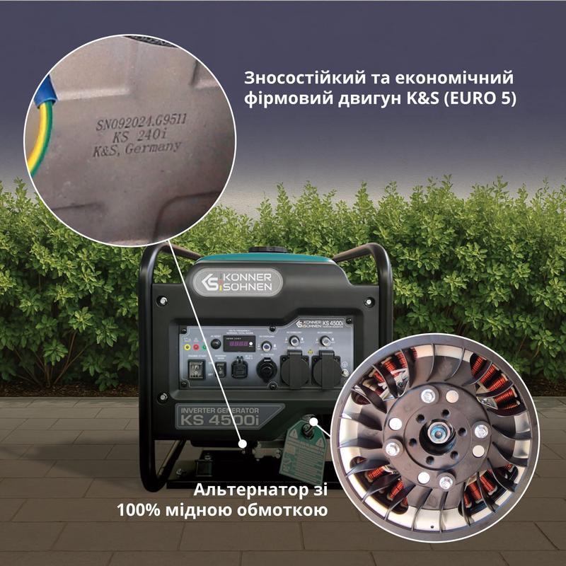 Інверторний генератор Könner & Söhnen KS 4500i