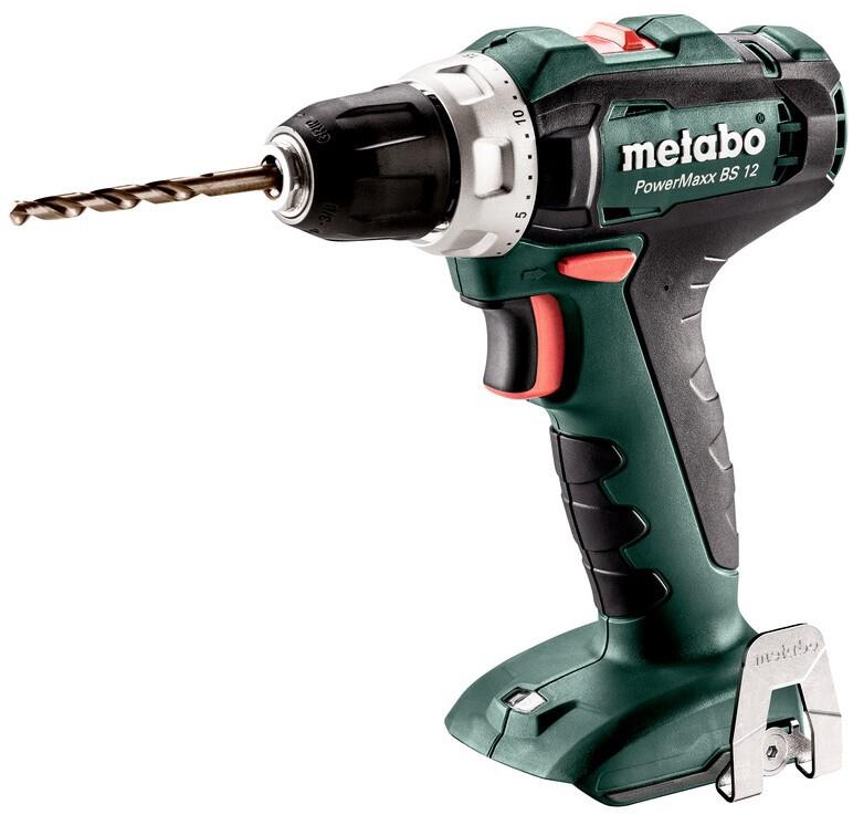 Акумуляторний шурупокрут Metabo PowerMaxx BS 12 каркас MetaLoc (601036840) (без акумулятора і ЗП)