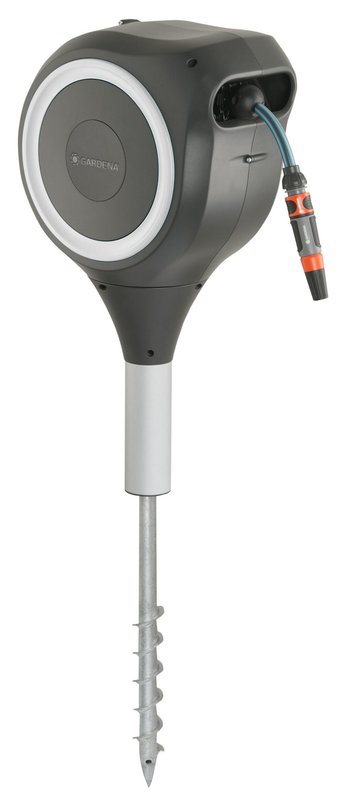 Котушка зі шлангом Gardena RollUp M Automatic наземна 20 м (18616-20)
