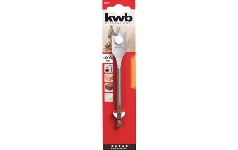 Свердло перове KWB 22мм (512422)