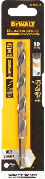 Свердло по металу DeWalt Extreme Impact Black Gold DT20616