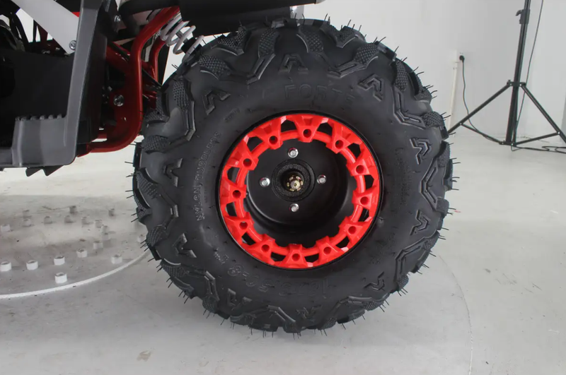 Квадроцикл Forte ATV125F (чорно-червоний) (130178)