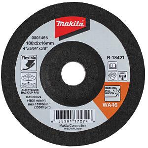Гнучкий шліфувальний диск Makita 125x3x22.23 80T мм (B-18574)