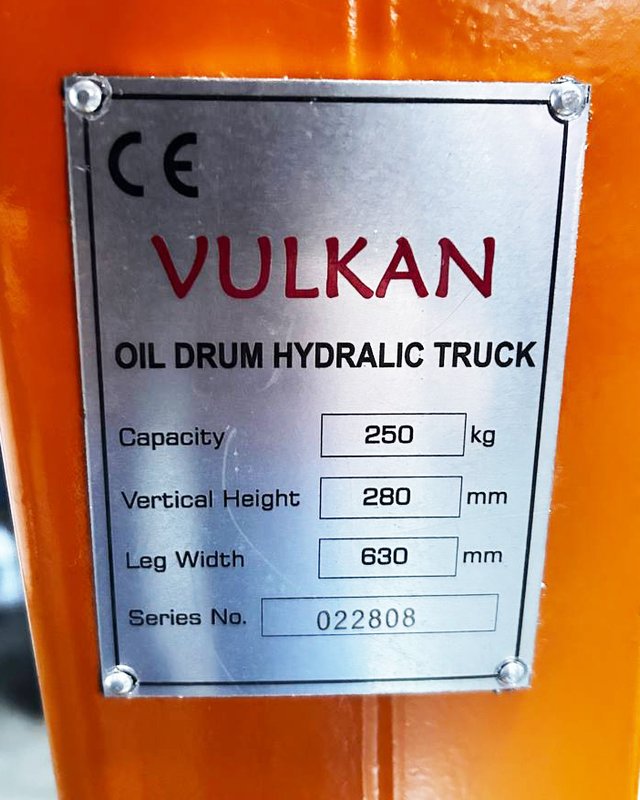 Гідравлічна рокла Vulkan SYP-Y 55 для бочок 92011