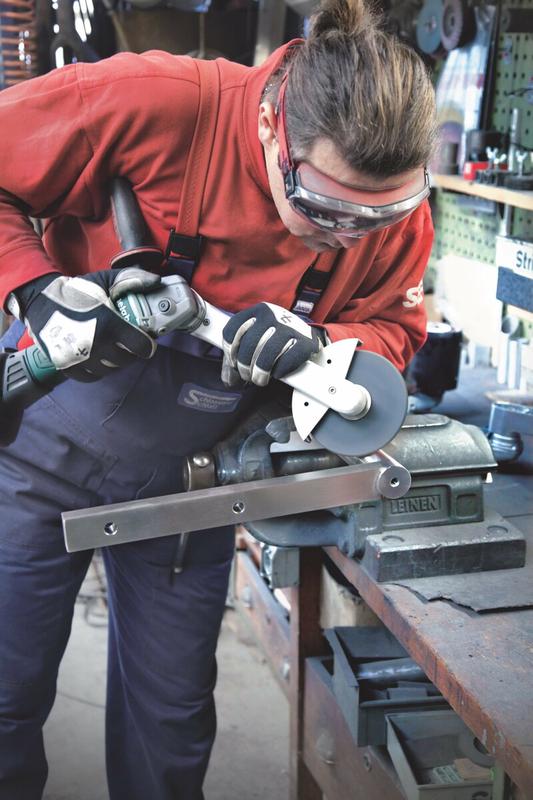 Акумуляторна шліфмашина Metabo KNS 18 LTX 150 INOX (600191850) (без акумулятора і ЗП)