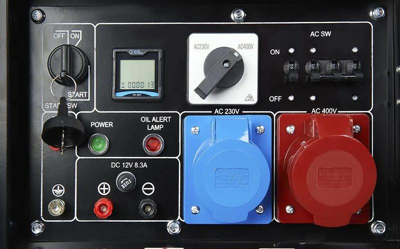 Дизельний генератор EnerSol SKD-7EBU