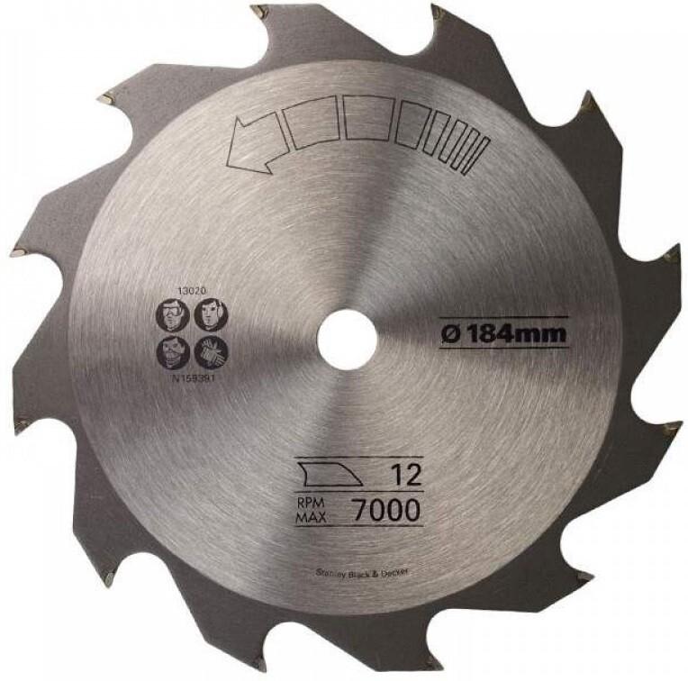 Диск пиляльний Stanley 184х16 мм (STA13020)