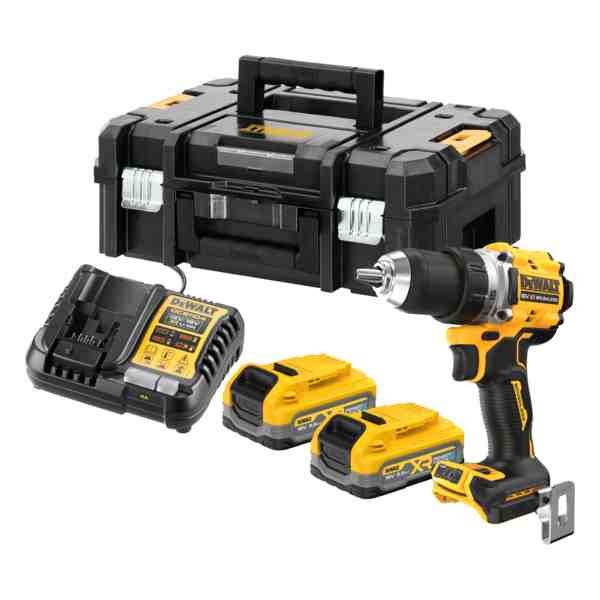 Дриль-шуруповерт акумуляторний безщітковий DeWALT DCD800S2T