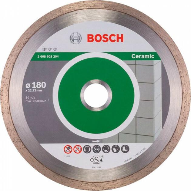 Алмазний диск Bosch Standard for Ceramic180-22,23 мм (2608602204)