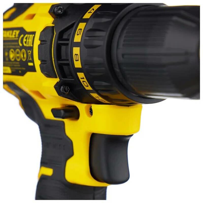 Дриль-шурупокрут акумуляторний STANLEY SBD20D2K