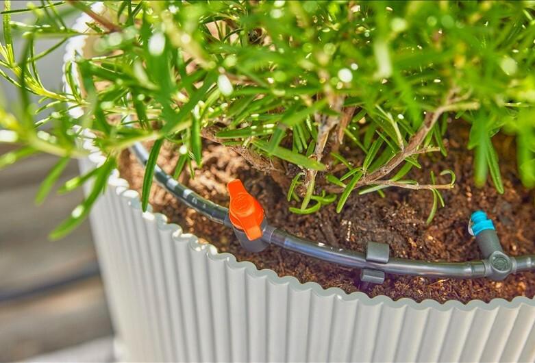 Комплект поливу Gardena Micro-Drip-System Terrace Set на 30 рослин (13400-20.000.00)