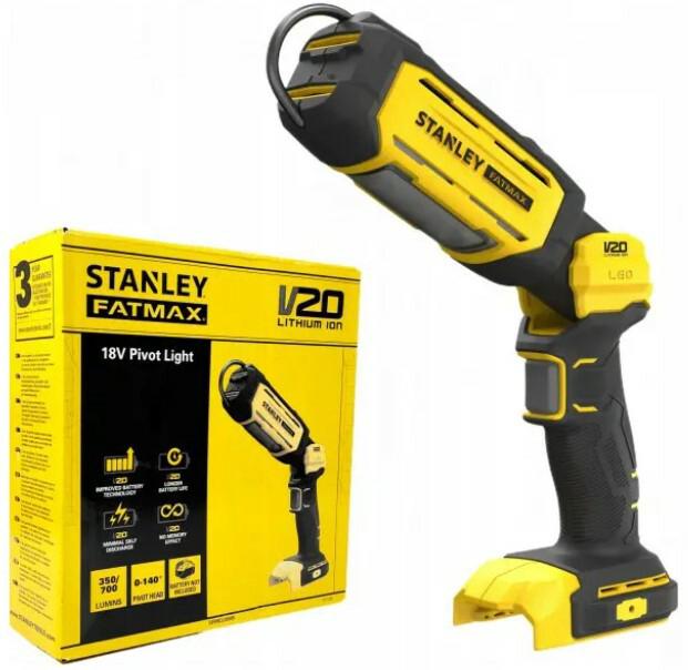Ліхтар світлодіодний акумуляторний Stanley FatMax SFMCL050B (без АКБ та ЗП)