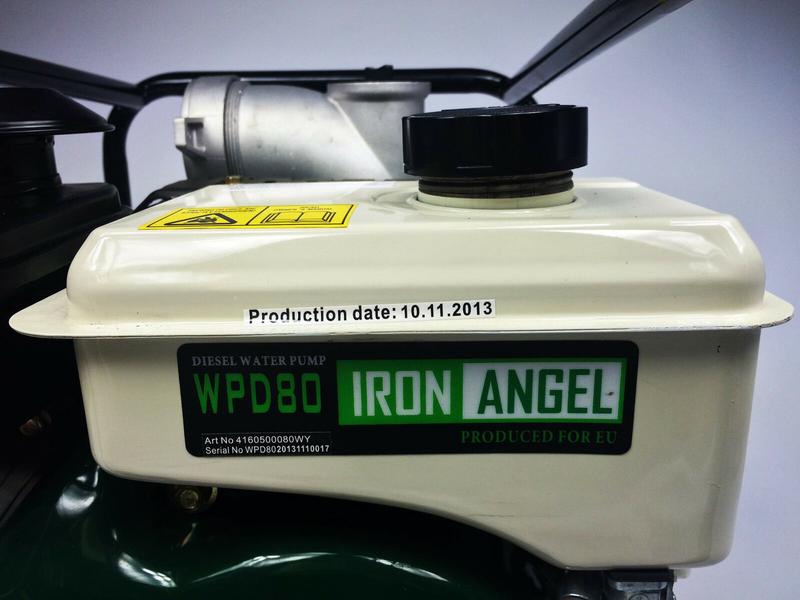 Мотопомпа Iron Angel WPD 80